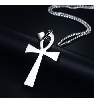 Ankh nemesacél férfi nyaklánc Ankh nemesacél férfi nyaklánc