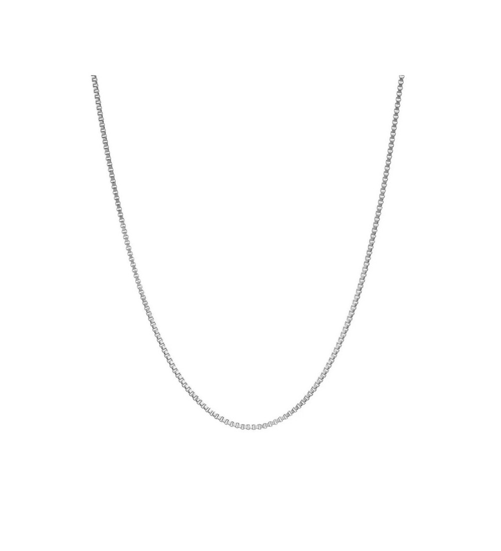 Vékony nemesacél nyaklánc ( 50 cm - 1 mm)