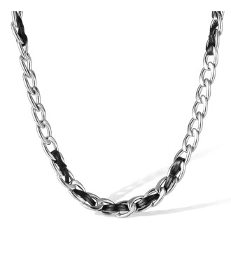 Antikolt nemesacél medál nyakláncon, kelta motívumokkal