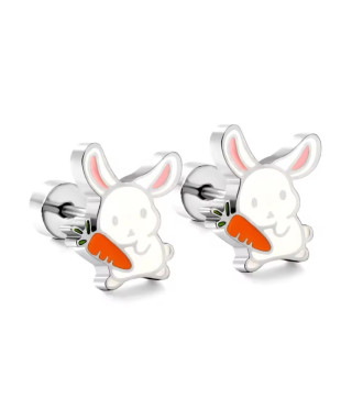 Mézi nemesacél fülbevaló