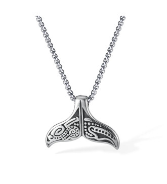 Viking nyílhegy acél medál nyakláncon