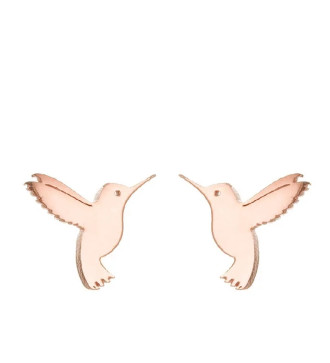 Kolibri orvosi fém fülbevaló