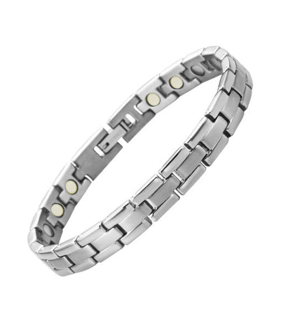 Nemesacél mágneses karkötő