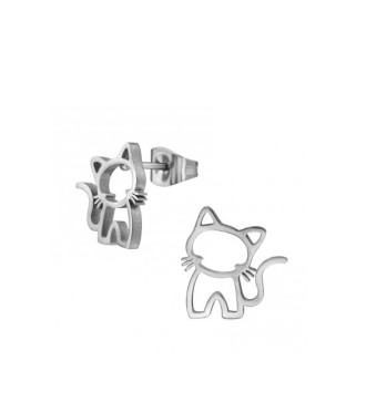 Cicás 4 pár orvosi fém fülbevaló szett