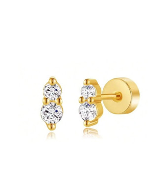 Opálos, 3 pár orvosi fém fülékszer szett