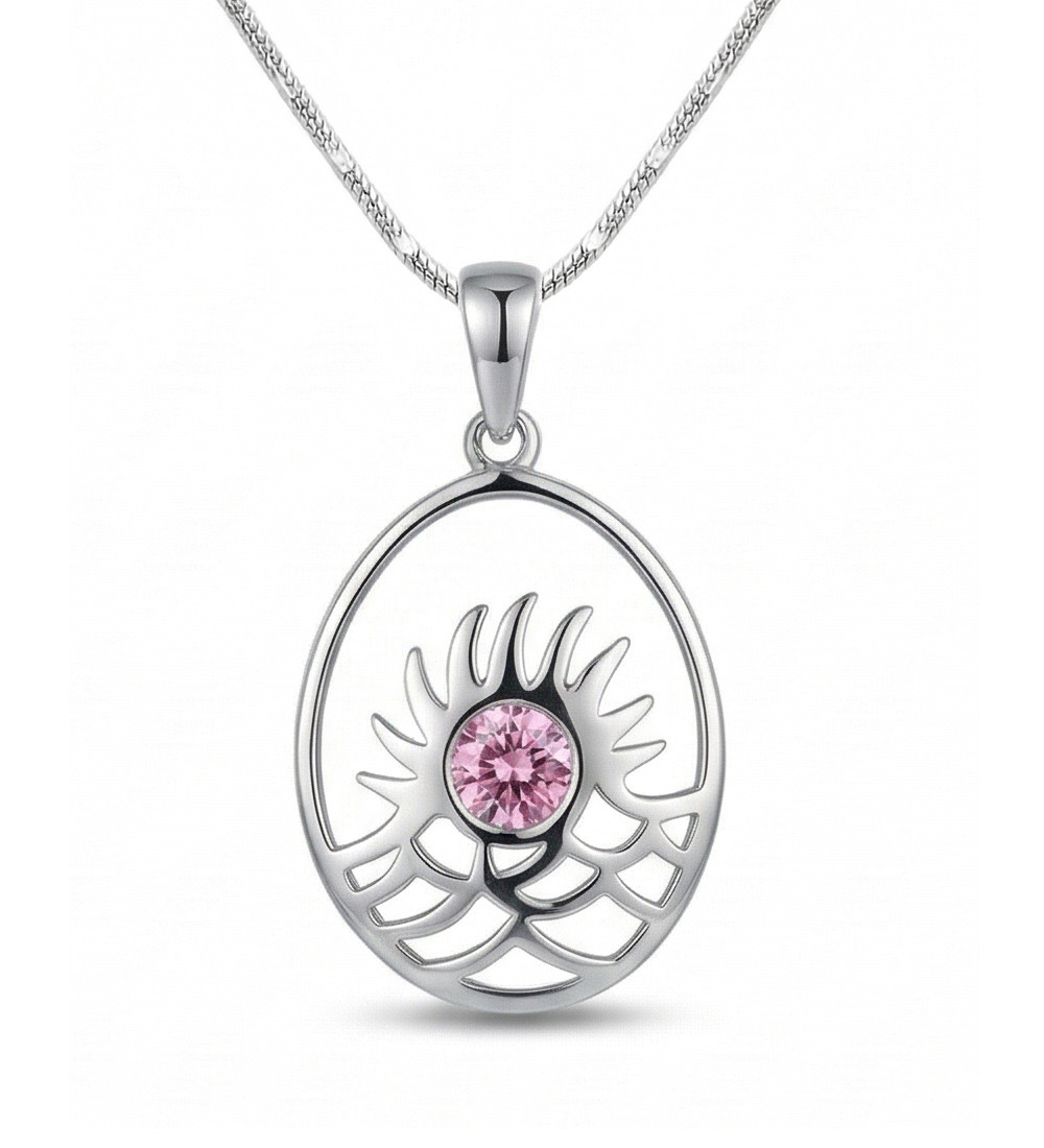 925 ezüst naplemente medál nyaklánccal