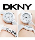 DKNY fehér kerámia karóra NY8550