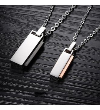 Páros Nyaklánc Medállal - Odaadás & Szerelem Páros Nyaklánc Medállal - Odaadás & Szerelem