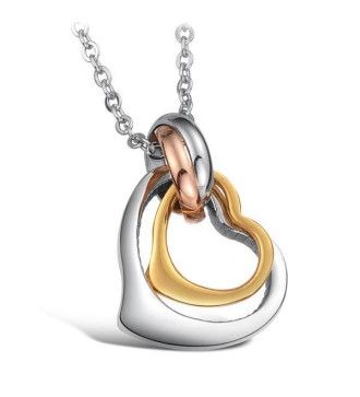 Páros Nyaklánc Szerelmeseknek - Szerelmes Szívek