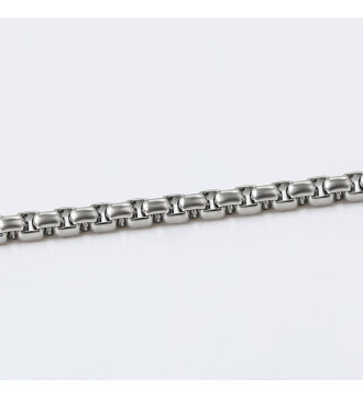 Kereszt & horgony, acél medál nyakláncon Kereszt & horgony, acél medál nyakláncon