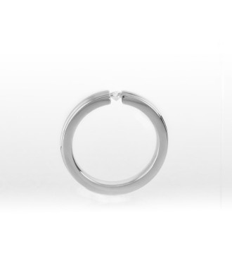 Apró cirkónia köves nemesacél gyűrű