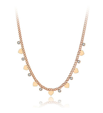 Nemesacél fekete urna medál nyaklánccal, tölcsérrel